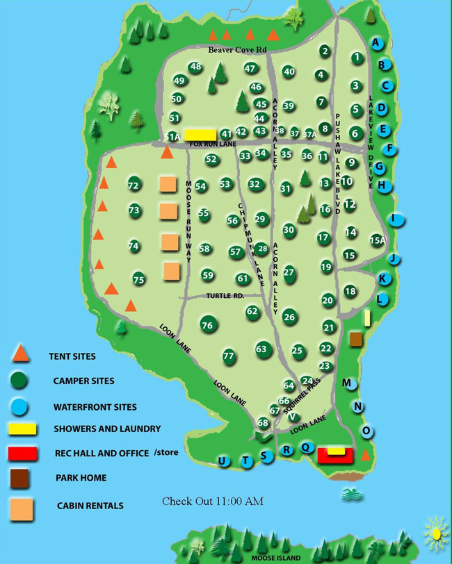 Campground Map