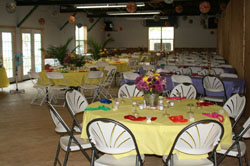 Recreation Hall at Pushaw Lake Campground